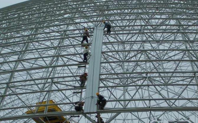 沙坪坝网架装配好以后应当留神哪八项验收事件